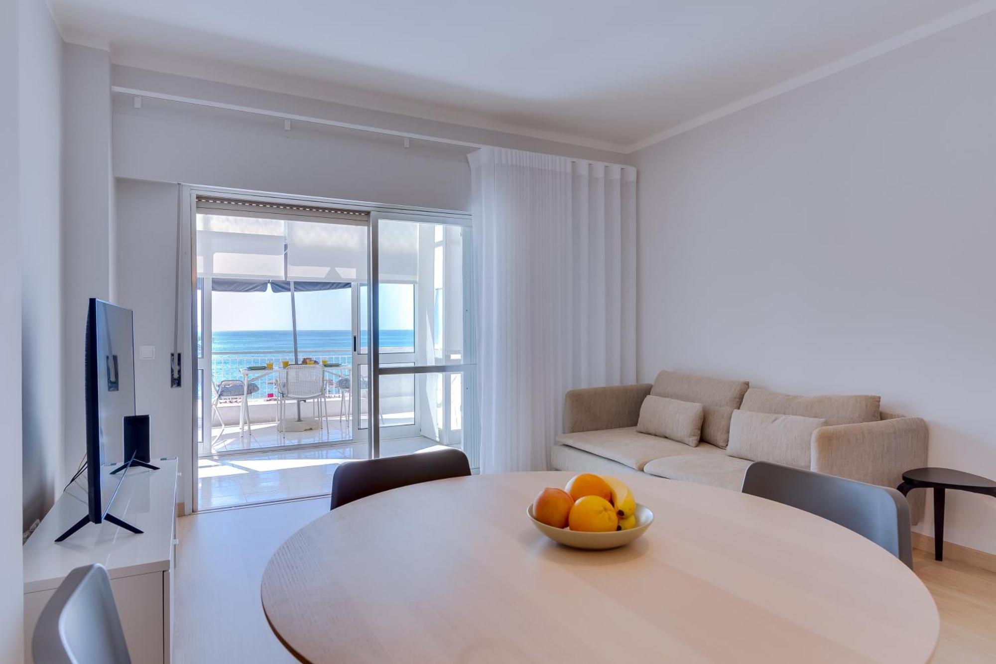Ferienwohnung Quarteira 2Q Frente Mar Exterior foto